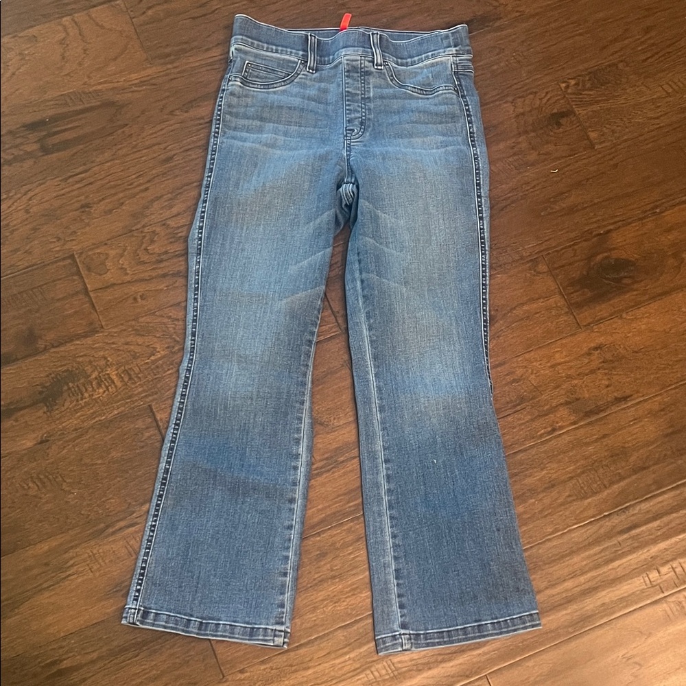 SPANX Blue Straight Leg Women's Jeans Medium